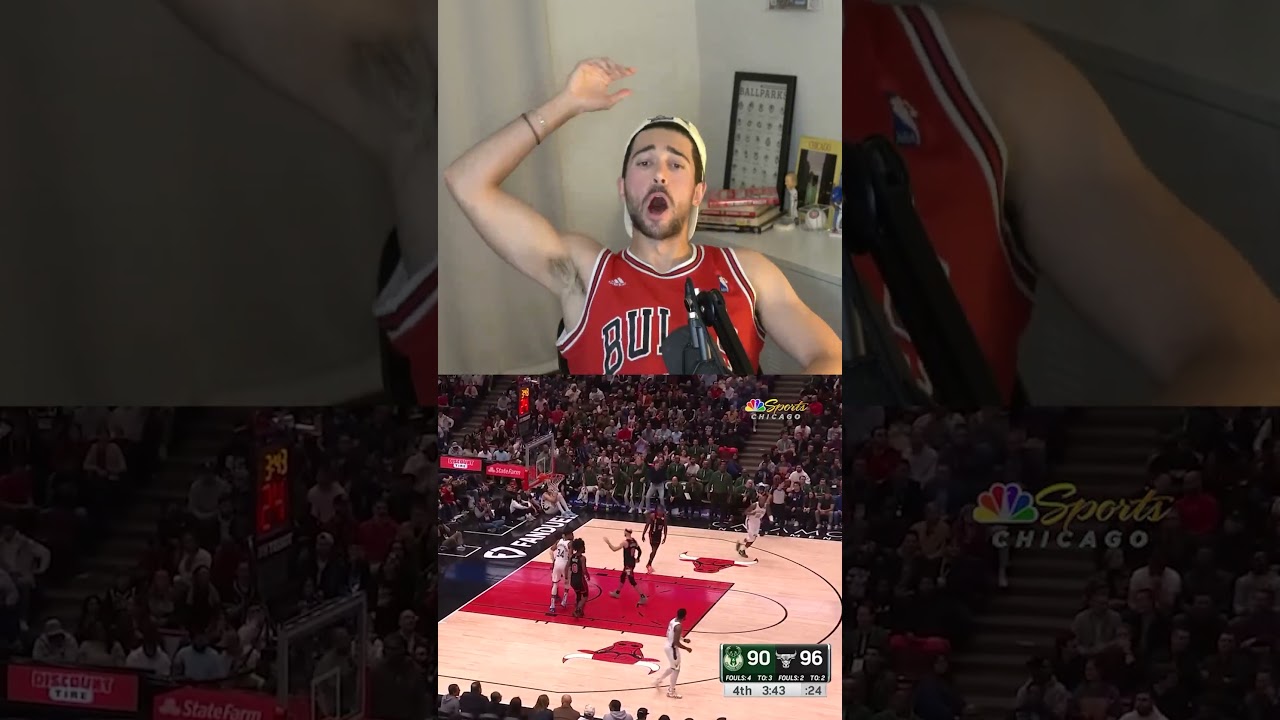 Bulls Fan Reacts to EPIC Game vs Bucks!