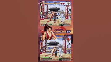 #arcadegames #kof #kof97    #retrogaming kof97 Mai  desperation move vs max dm