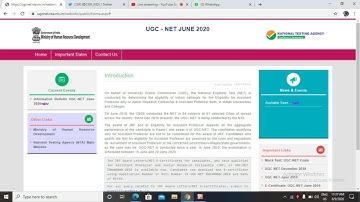 NTA UGC NET 2020 exam latest update
