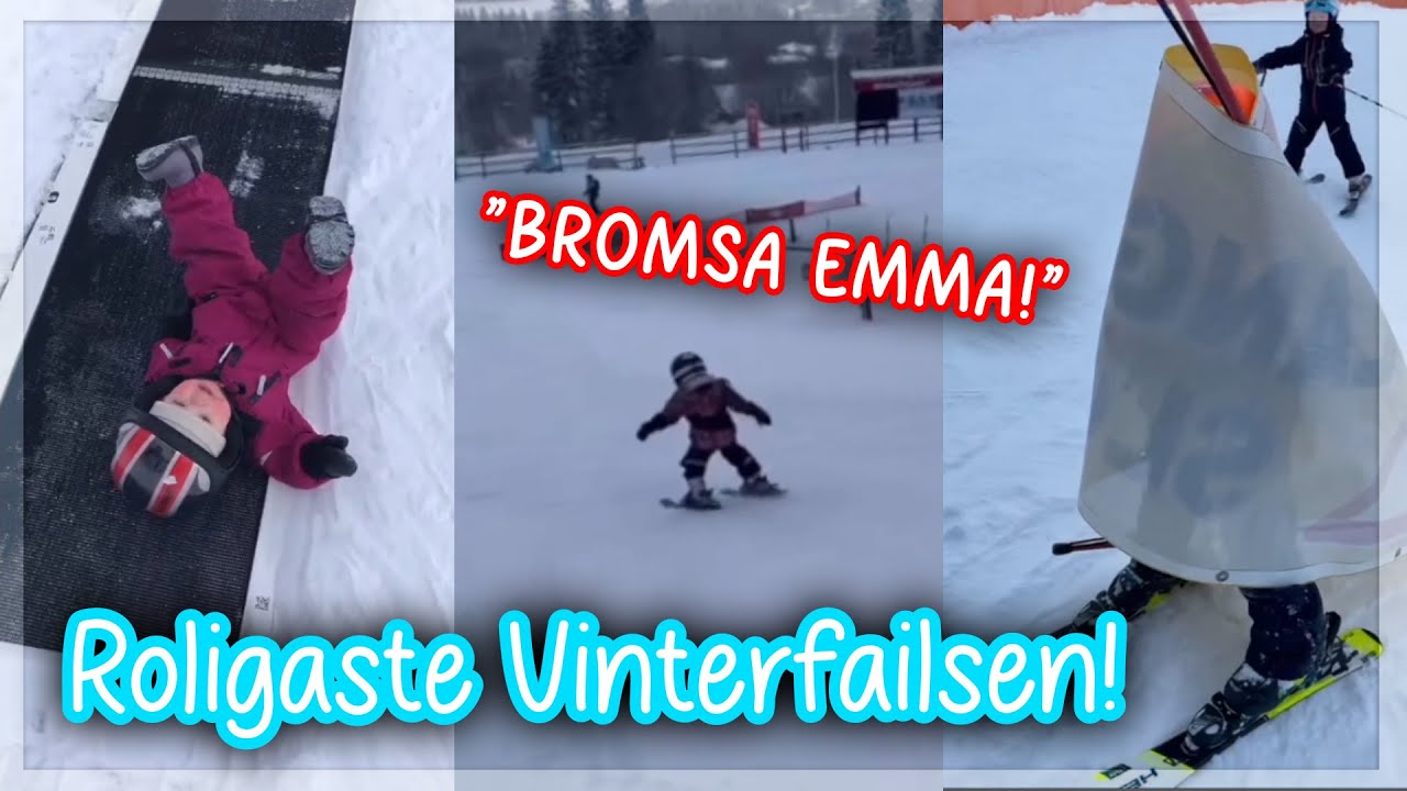 Vinter + Barn = FAIL 😂❄️ | Skrattgaranti!