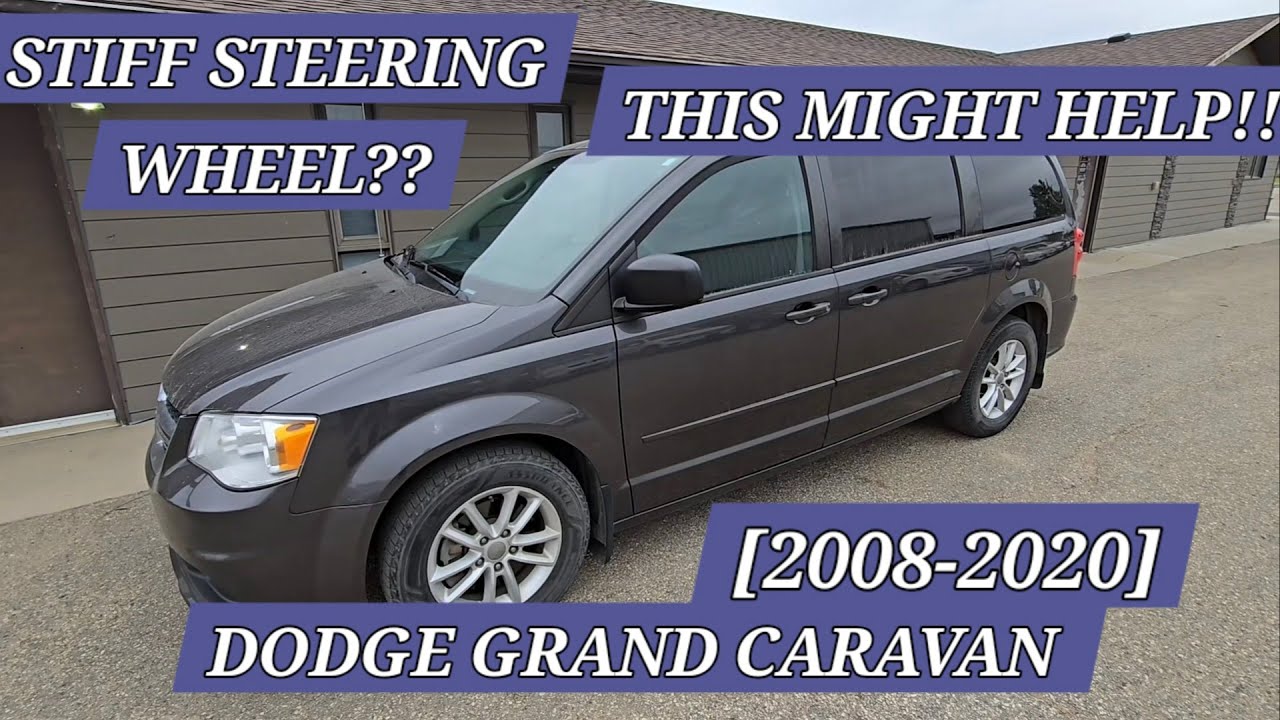 HOW TO TOP UP POWER STEERING FLUID IN DODGE GRAND CARAVAN & CHRYSLER TOWN & COUNTRY [2008-2020]