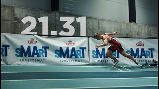 21.31 Indoor 200m | NM inne 2018