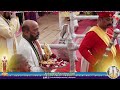 Welcome of the idol of sadguru shree aniruddha bapu on stage  aniruddha pournima utsav 2023 