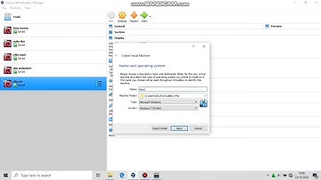 Cara Install Debian 9 divirtual  Box versi 6.1