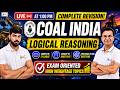 🔥 Coal India MT 2026 | Logical Reasoning PYQs + Concepts | LIVE on KnowledgeGate | ⏰ 1:00 PM