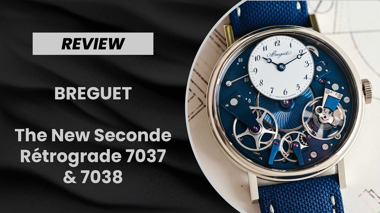 Classic, With A Modern Twist: The New Breguet Tradition Seconde Rétrograde 7037 & 7038 - YouTube - Monochrome Watches