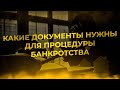 Какие ДОКУМЕНТЫ нужны для процедуры БАНКРОТСТВА в 2023 году