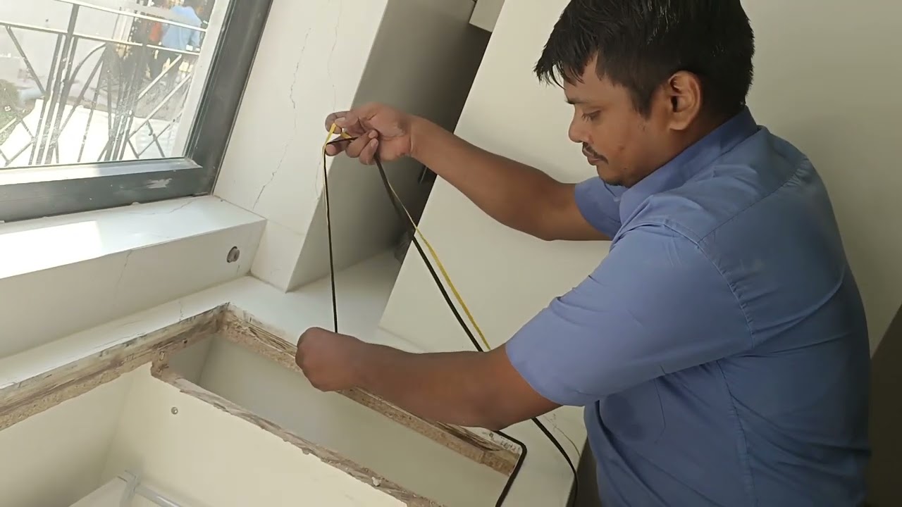 island chimney installation