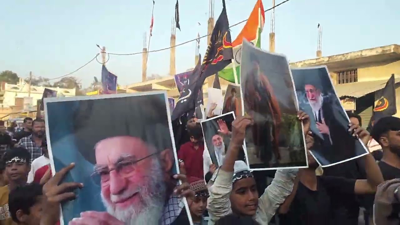  Part 1आज मोहम्मदपुर गोण्डा में वक्त के एज़ीद के खिलाफ मुजाहिरा (ईरान में ज़ुल्म के खिलाफ मज़ाहिरा ) 