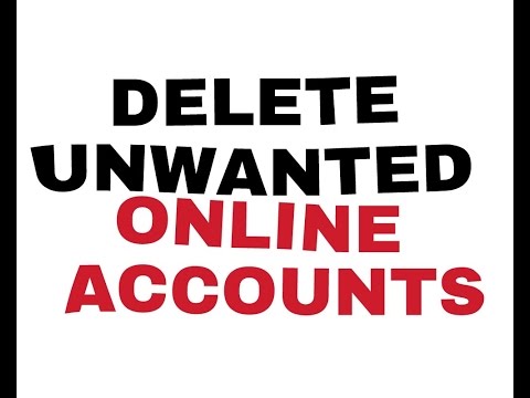 How to Delete your all Forgotten(Unwanted) Online Accounts easily