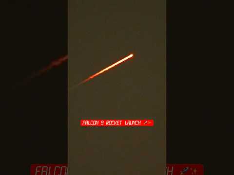 Tonight’s Falcon 9 rocket launch carrying the SXM-11 satellite for SiriusXM.