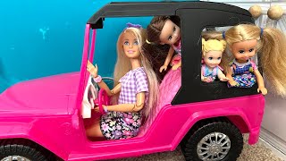 Barbie Family Morning Routine! Haley and Ally!