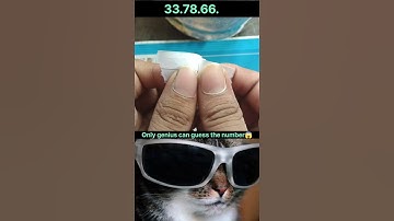 99% People Failed to Guess the Number!!!? #shorts #cat #challenge#bombastic