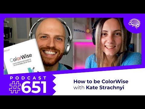 651: The Intentional Use of Color in Data Communication — with Kate Strachnyi Episode cover
