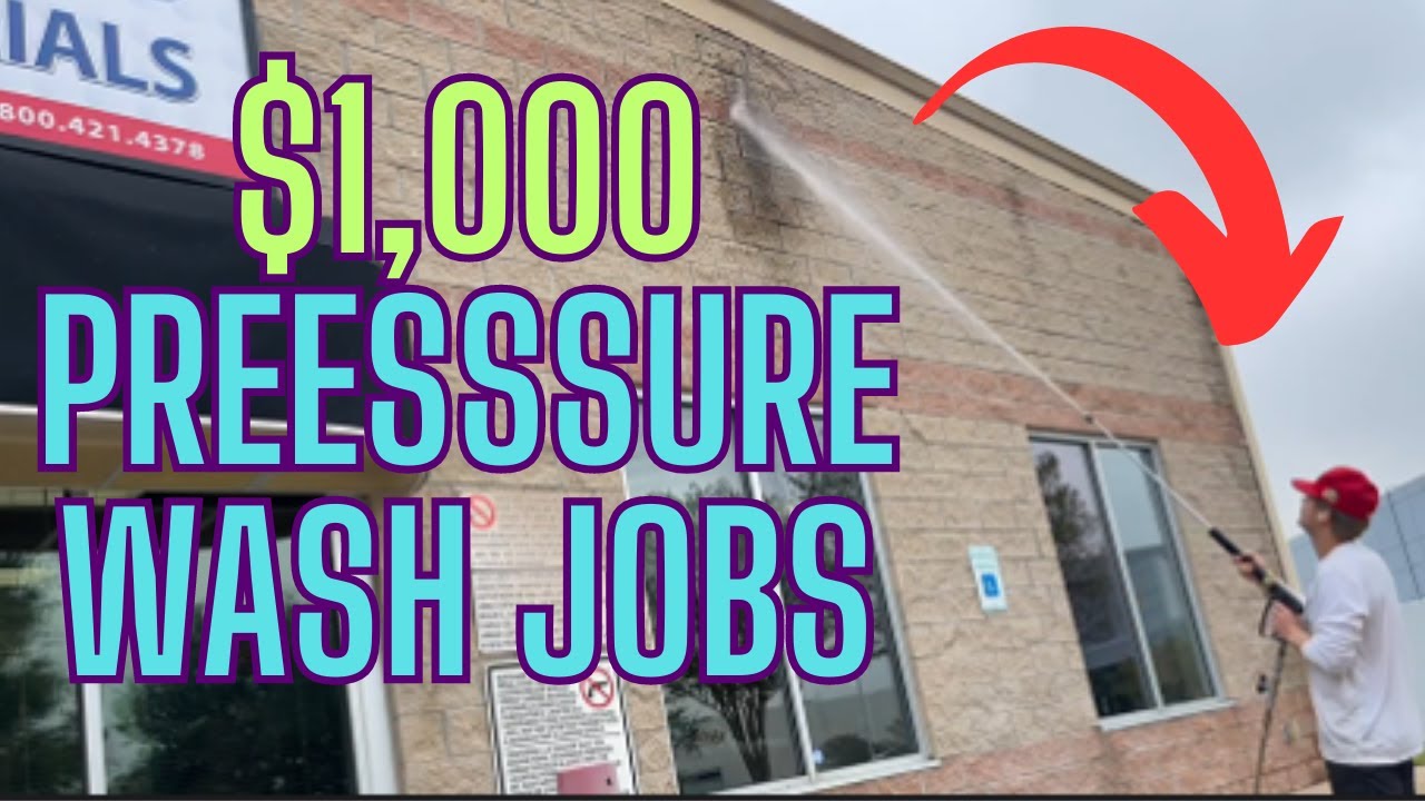 How To Get 1,000+ Pressure Washing Jobs YouTube