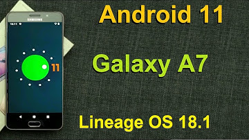 How to Update Android 11 in Samsung Galaxy A7(Lineage OS 18.1) Custom Rom Install and Review