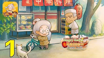 Hungry Hearts Ramen Gameplay Walkthrough Part 1 – Serving My First Customers! (Android/iOS)