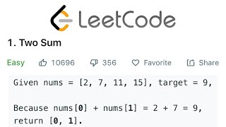 LeetCode Two Sum 💡 Solved with HashMap | Nitin