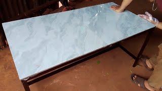 Make A Homemade Table - Steel Dining Table Design