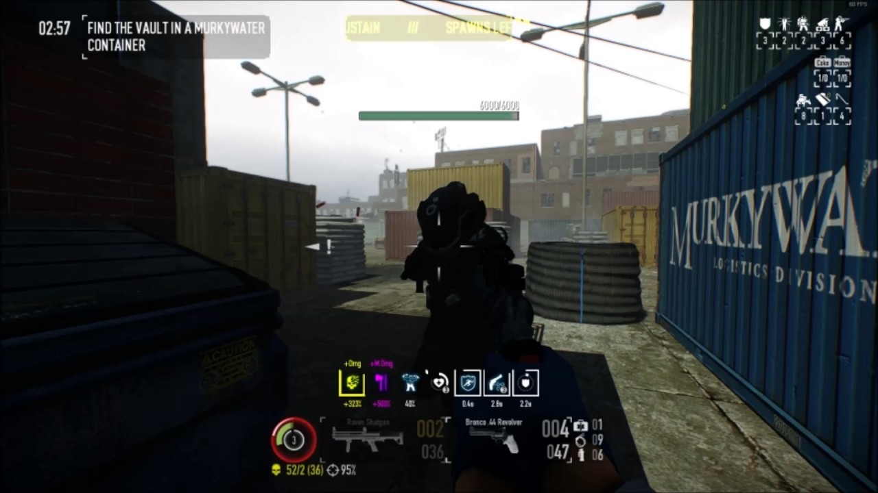 payday 2 1465 damage with a bronco .44 YouTube