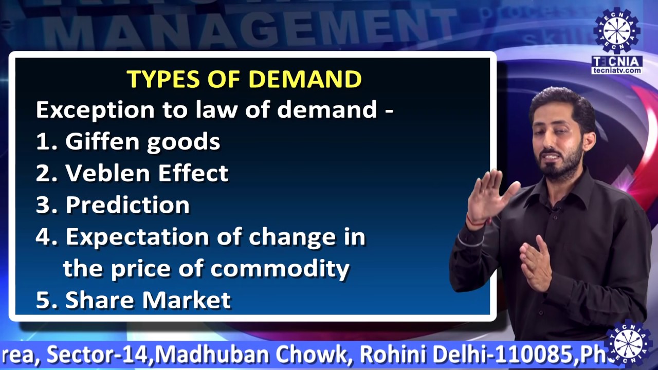 MBA || SEM 1 || 105 || LECTURE 1 || DEMAND || MANAGERIAL ECONOMICS || THE EDUCATIONAL SHOW