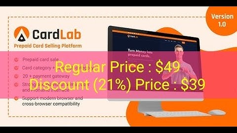 How to Buy Virtual Card Script Cheapest Price | Cardlab - Prepaid Card Selling Platform