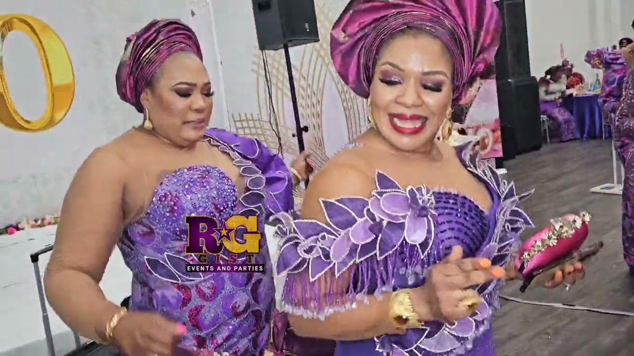 TEMITOPE ALBARIKA'S 40TH BIRTHDAY IN HOUSTON TEXAS, 3RD ENTRANCE DANCE. RG_GIST CAPTURED the lit 🔥