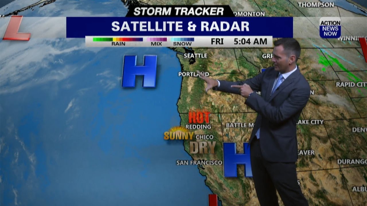 Storm Tracker Forecast: Toasty today but very welcome changes are ahead ...