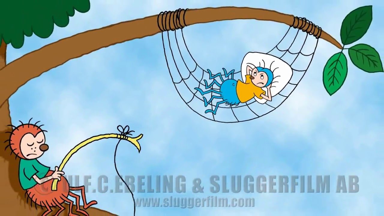 Imse Vimse Spindel - Animerad kortfilm - ITSY and Bitsy Spider