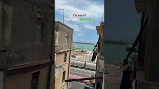 Sicilya Catania İtaly Başlangıç ilk günümüz.