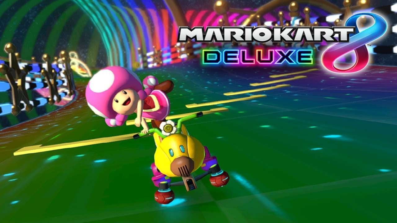 Rainbow Road Wii in Mario Kart 8 Deluxe |  @HgordoX Original