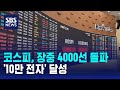 코스피, 장중 4000선 돌파…'10만 전자' 달성 / SBS