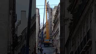 Mau tempo em Lisboa quase derruba andaime no Bairro Alto #viral; #followme; #likeforlike;