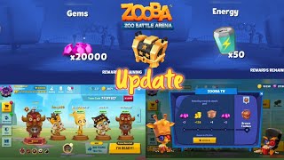 Zooba Update 20000 Gems Free Gifts Rewards Zooba TV Squad Gameplay