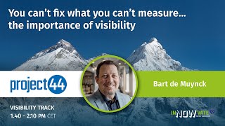 inNOWvate Supply Chain Event 2022 | Visibility | project44