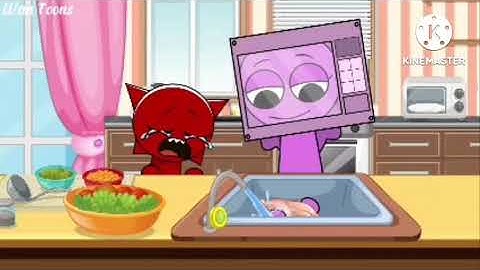 Sprunki crying kinemaster compilation animation