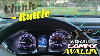2012-2018 Toyota Avalon &amp; Camry: Intermediate Steering Shaft
