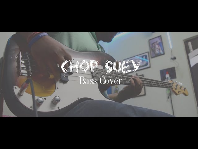 Chop Suey - System Of A Down (Bass Cover) | Sumit Jaiswal class=