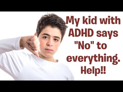 ADHD Symptoms & Behaviors in Children & Teens - Chronic Inflexibility (Saying "No" To Everything) thumbnail