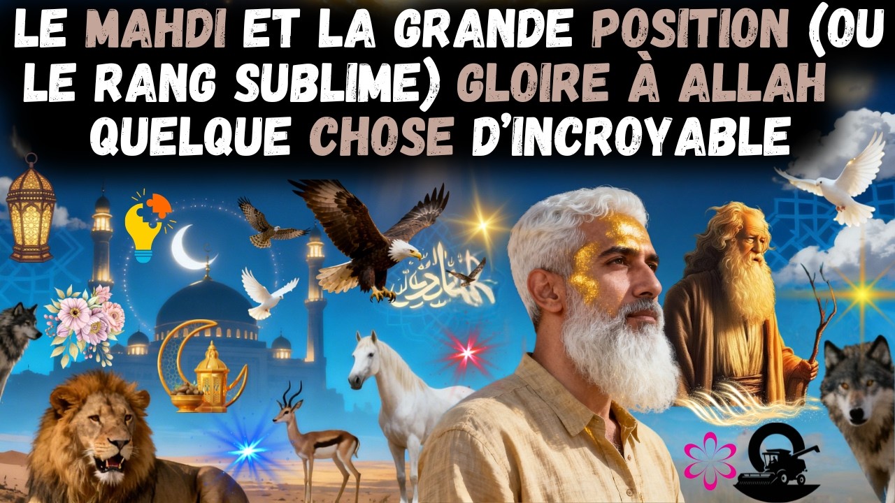 Le Mahdi et son grand statut, gloire à Dieu, quelque chose d'incroyable.