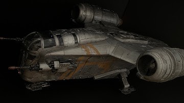 Customized HasLab Razor Crest From The Mandalorian