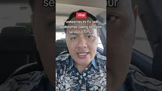 Puskesmas ini fix menjadi Puskesmas paling kompak se Jawa Timur
