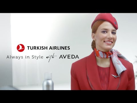 Always in Style with AVEDA - Turkish Airlines
