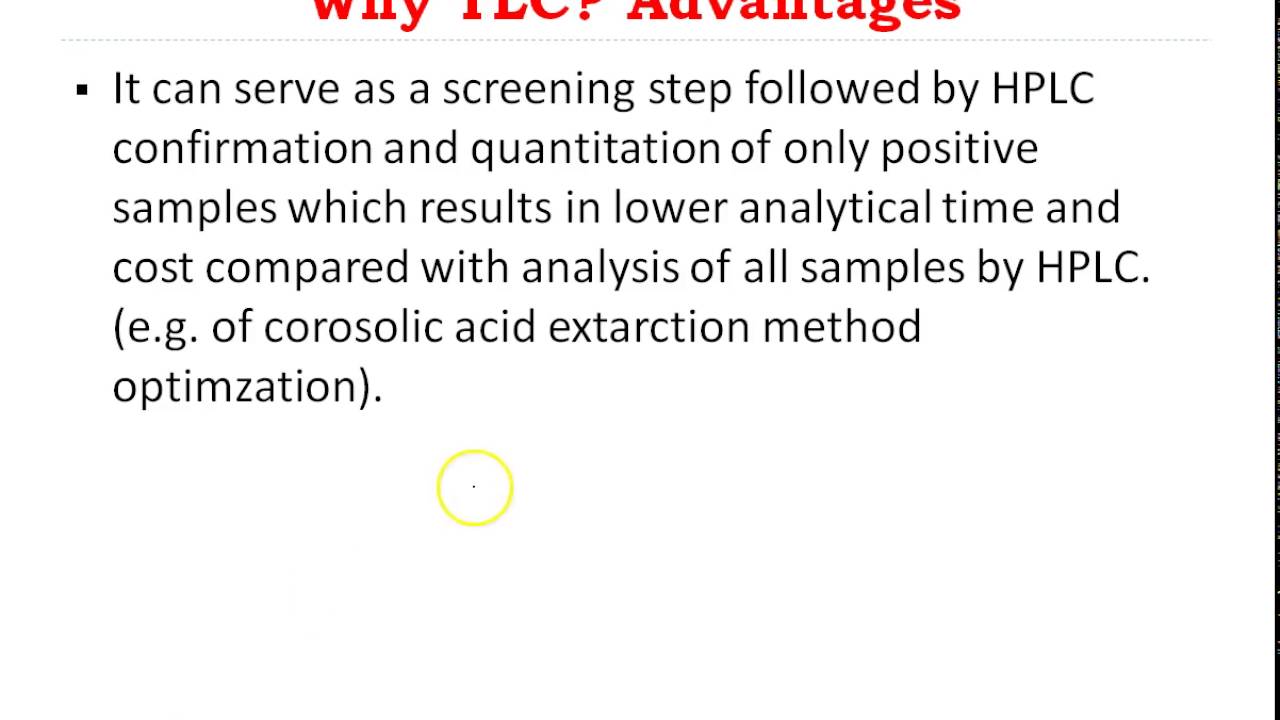 Chromatographic methods of analysis: advantages and disadvantages 41 Chromatographic methods of analysis: advantages and disadvantages 20