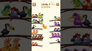 Bird Sorting Color Puzzle 🐦 Level 1–10 Walkthrough | Mobile Puzzle Game screenshot 4