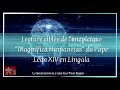 Lecture ciblée de l'encylcique Magnifica Humanitas du Pape Léon XIV en Lingala