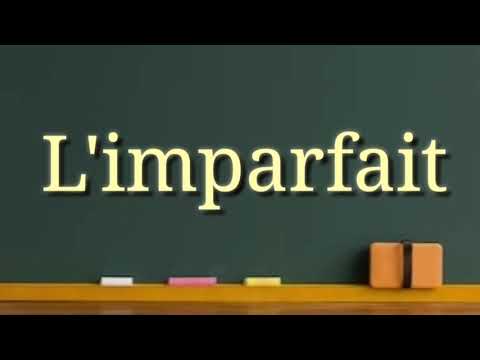 Leçon: L'imparfait