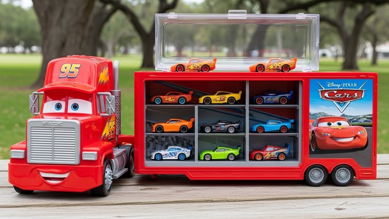 Lot of Disney Pixar Cars Unboxing Review | Lightning McQueen Bubble RC Cars | Disney car toys asmr