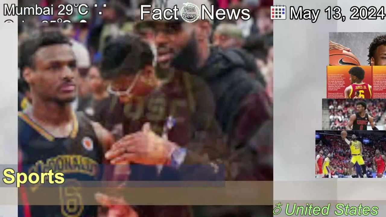 [Latest]Bronny James Is Said to Be Staying Eligible for the N.B.A. Draft