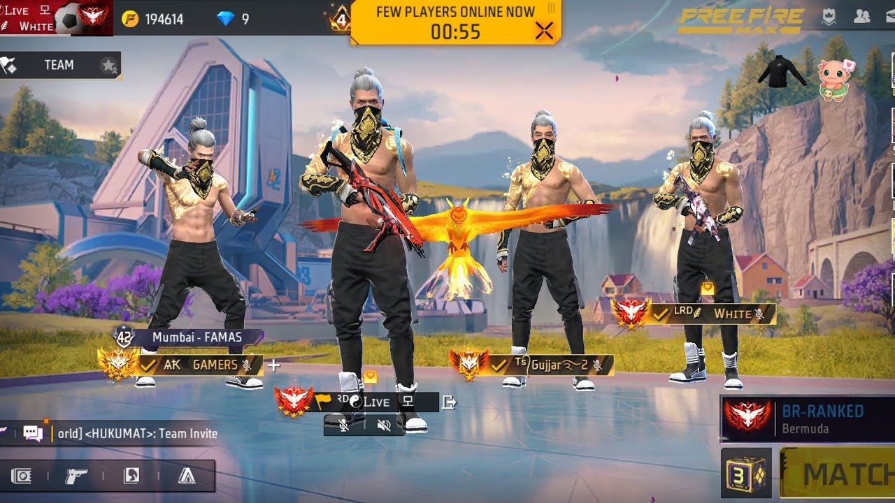 ARMAN FF is live#fflive streaming 🌿 with HANDCAM GAMEPLAY 🔥 - YouTube